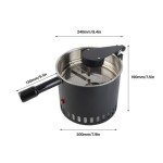 Pendingin Biji Kopi Stainless Steel, 17W, 200x240x190mm, Colokan AS